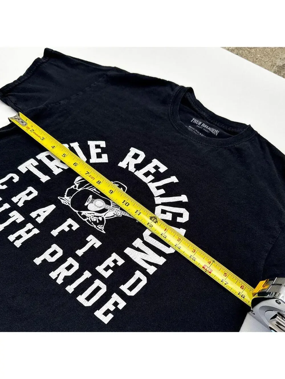 True Religion Crafted With Pride Buddha Tee